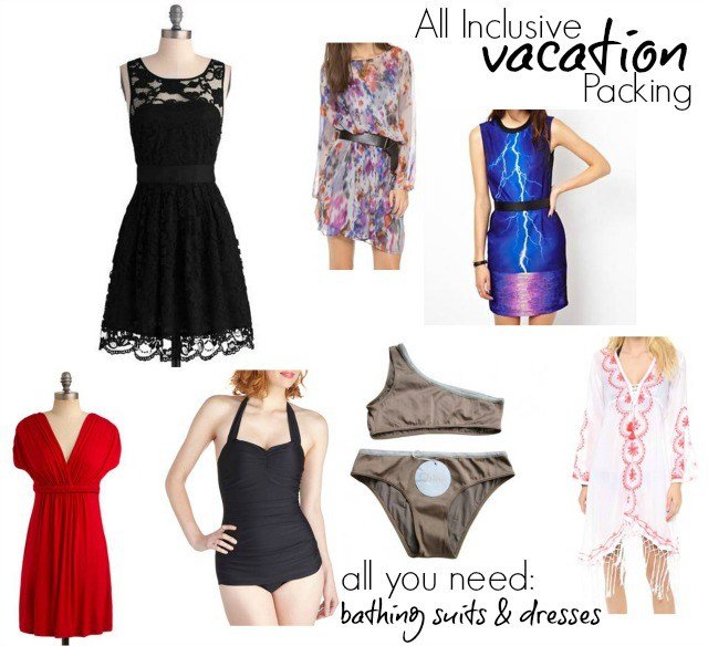 what to pack for an all inclusive vacation
