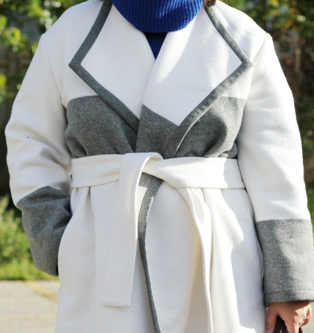 club monaco wrap coat