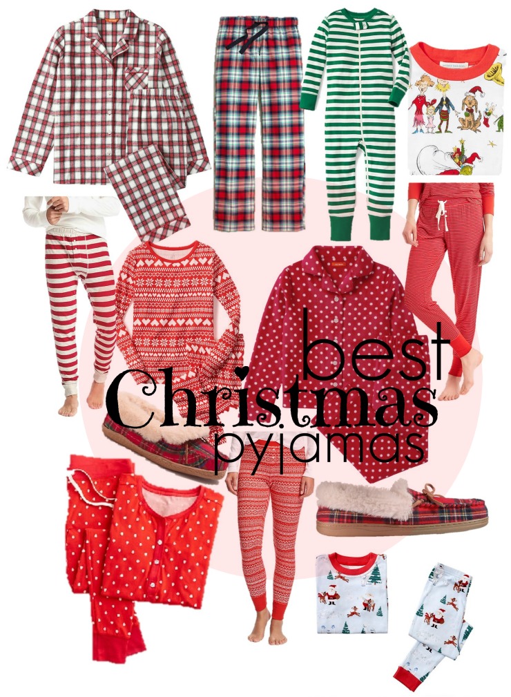 best christmas pyjamas, holiday pjs