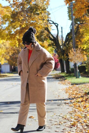 hm masculine wool coat
