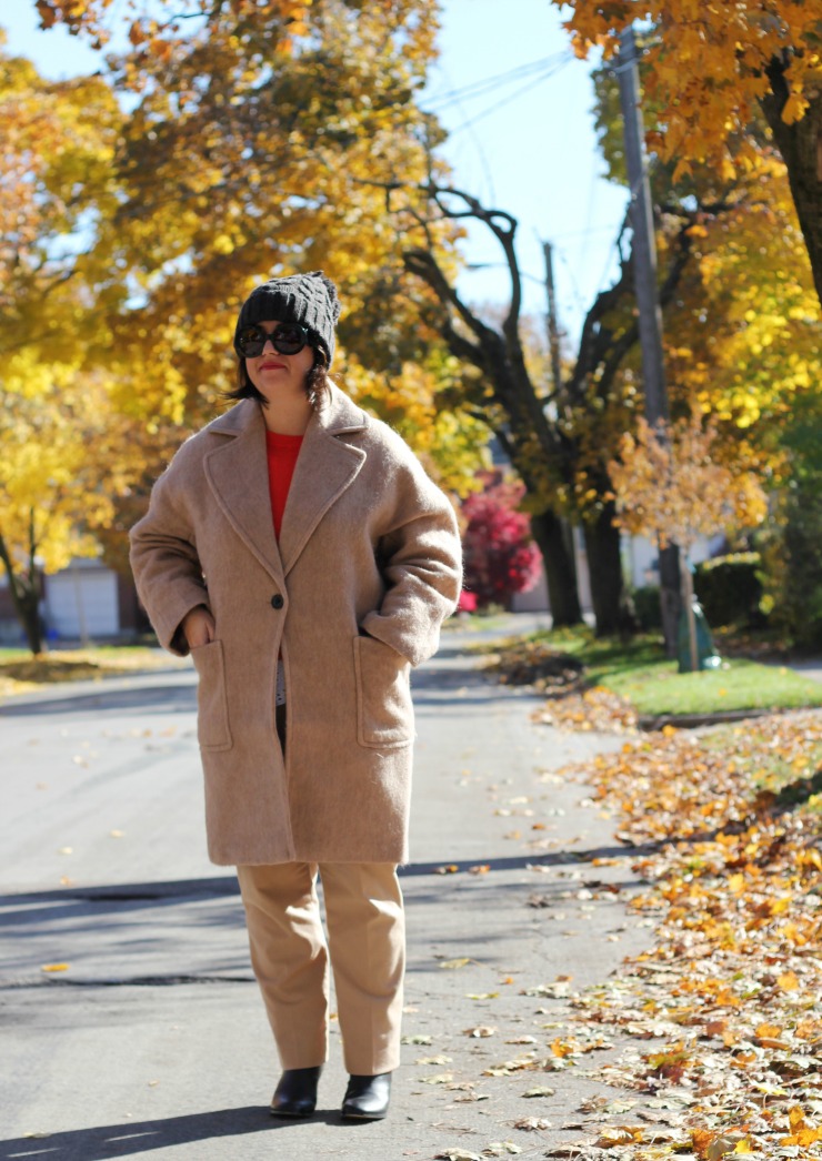 wool masculine coat