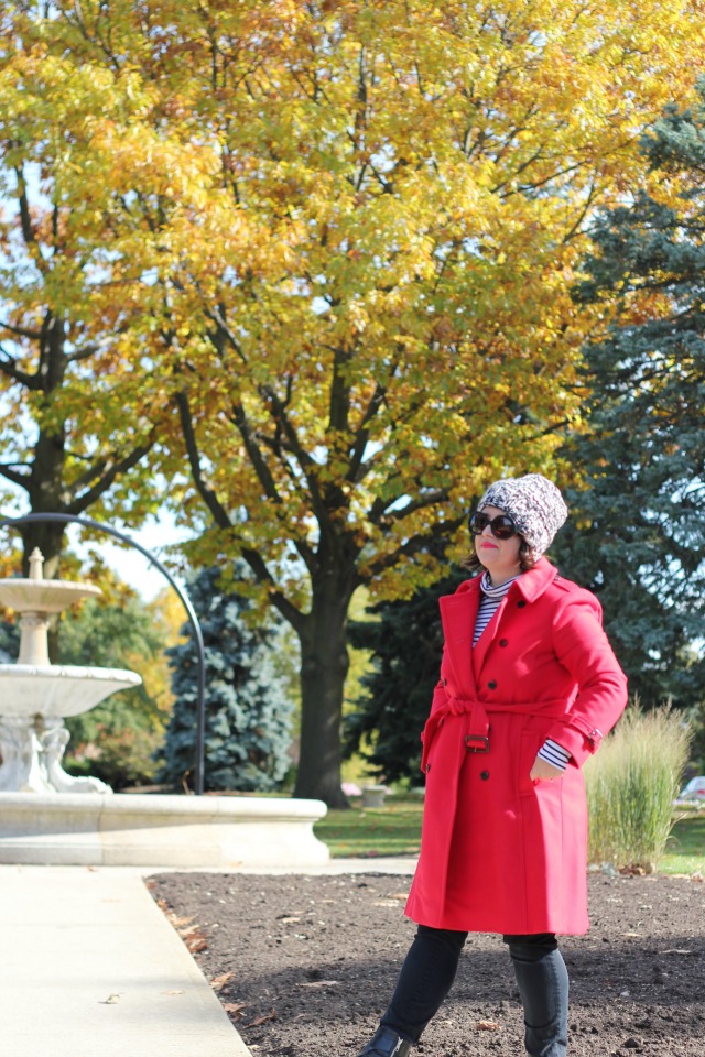 jcrew wool icon trench