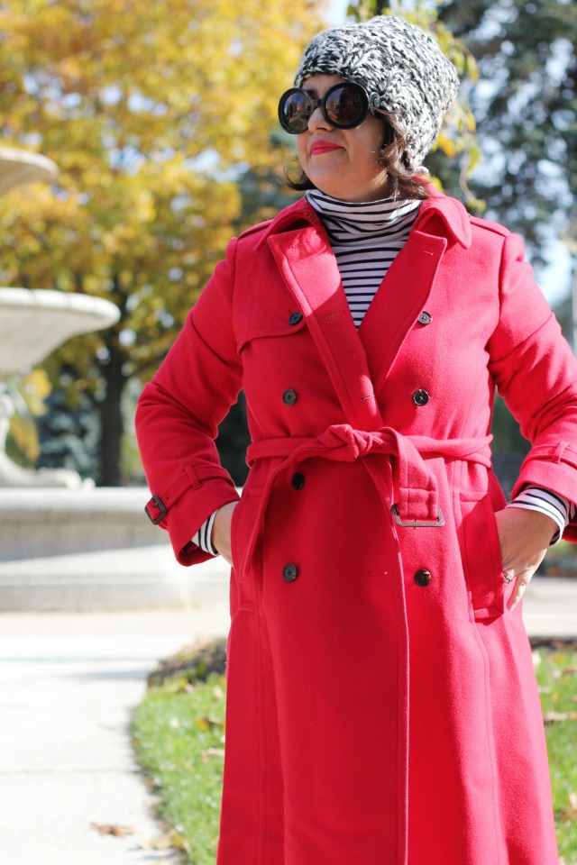 jcrew wool icon trench