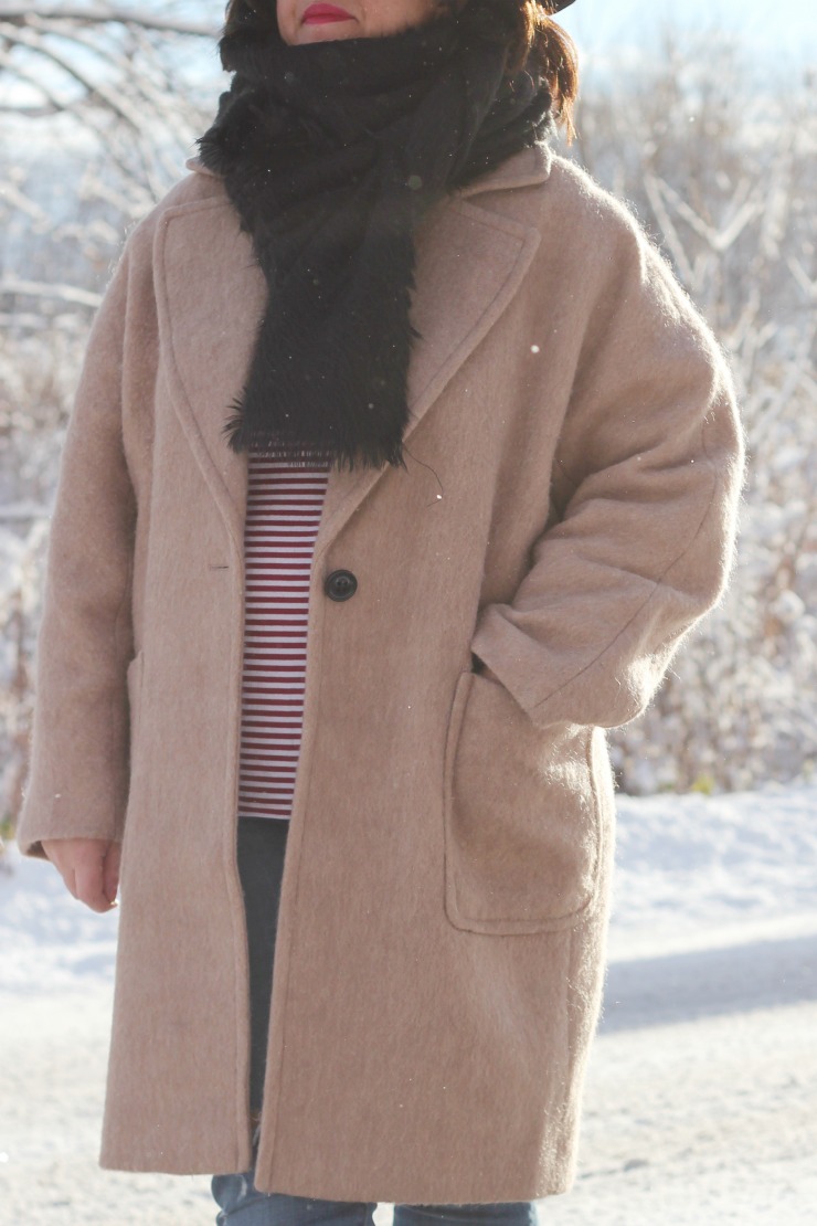 winter camel coat