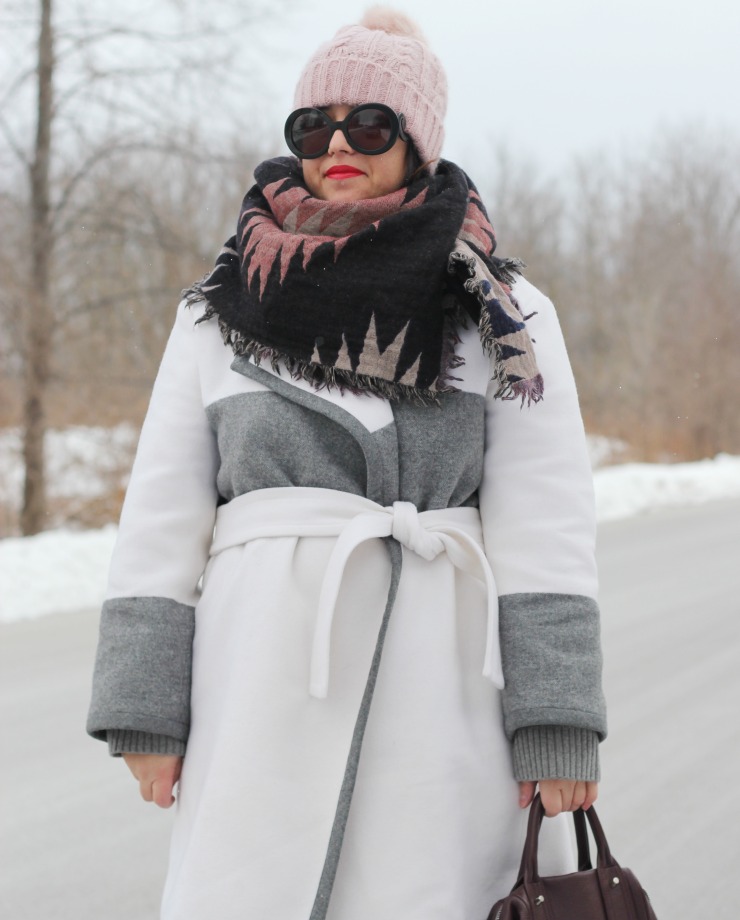 club monaco blanket coat