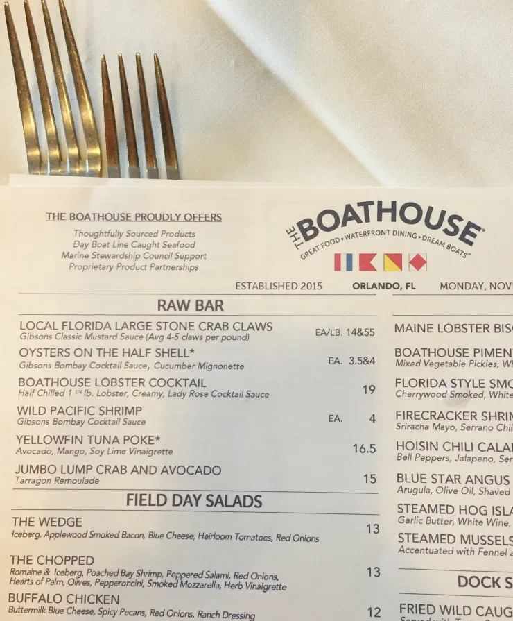 the boathouse restaurant reviews