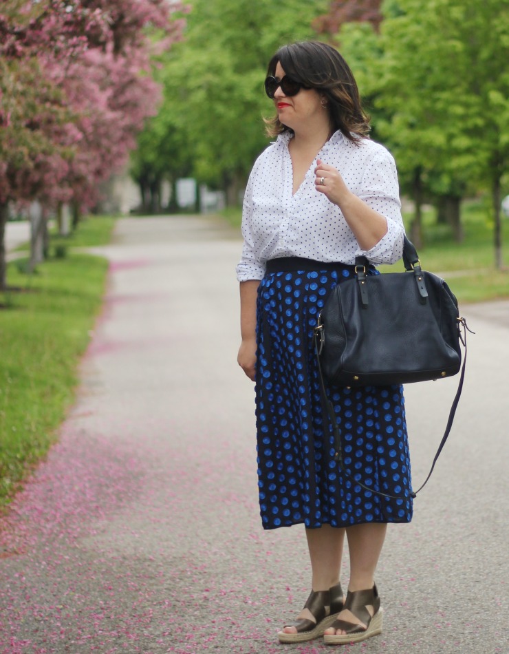 double polka dots