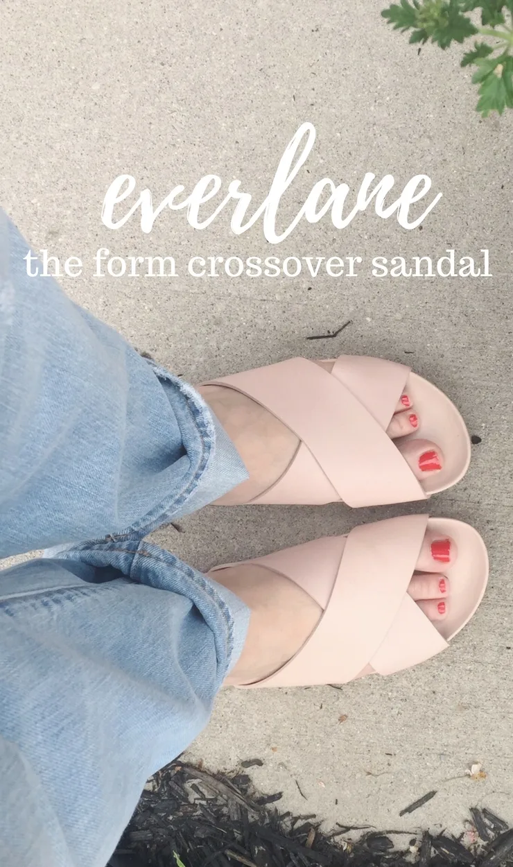 Everlane Form Crossover Sandal Review chic everywhere