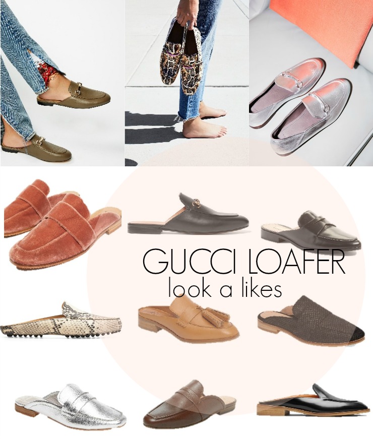 gucci loafer look a likes
