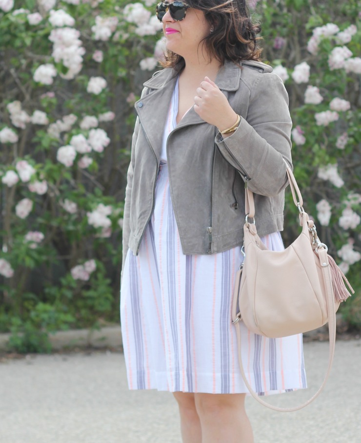 jcrew stripe dress