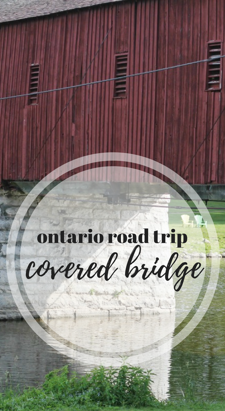 ontario road trip covered bridge