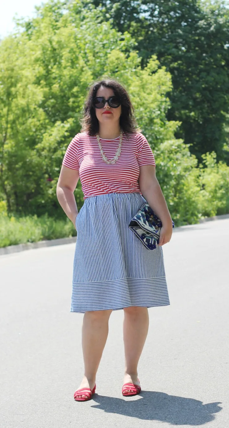 double stripes outfit