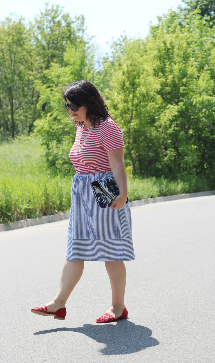 double stripes outfit