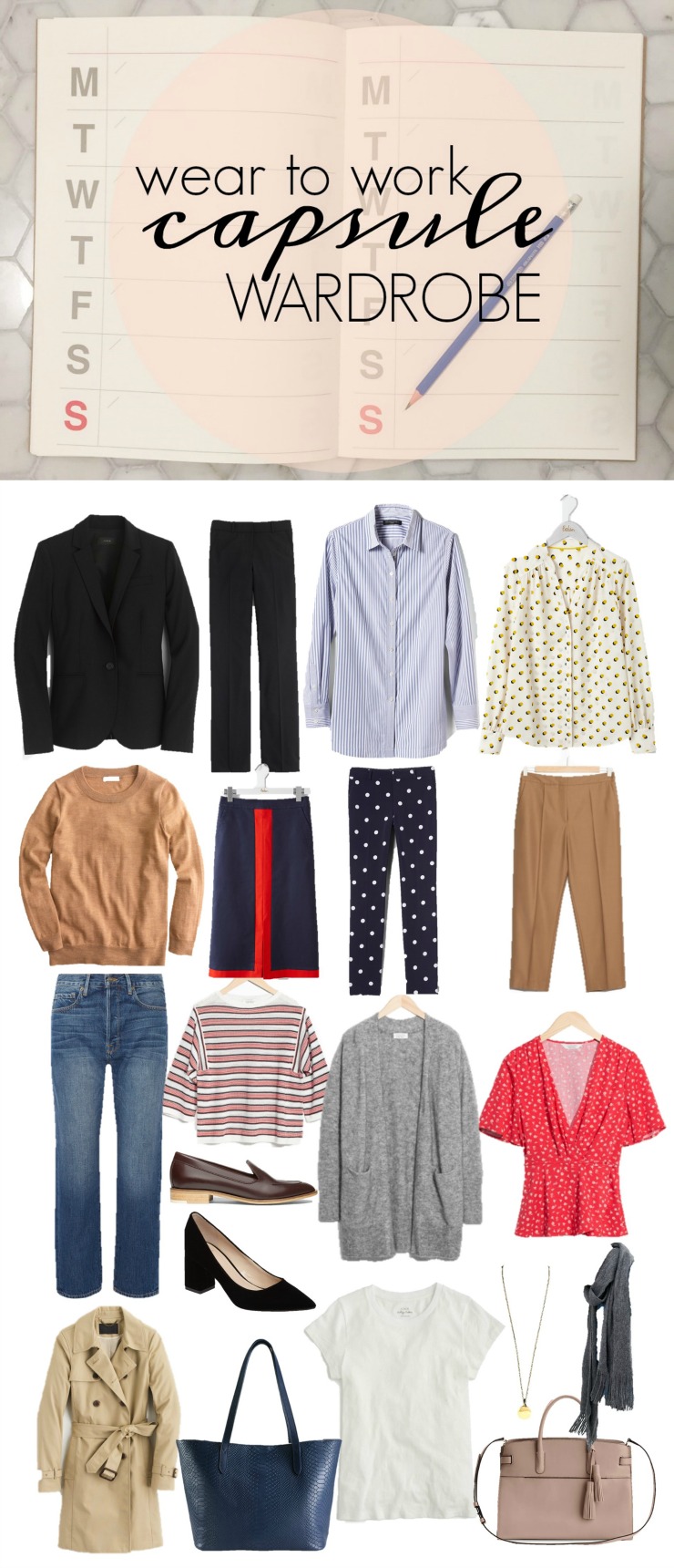 work capsule wardrobe