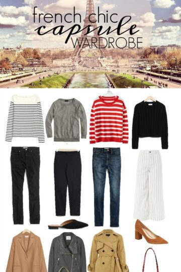 French Chic Capsule Wardrobe