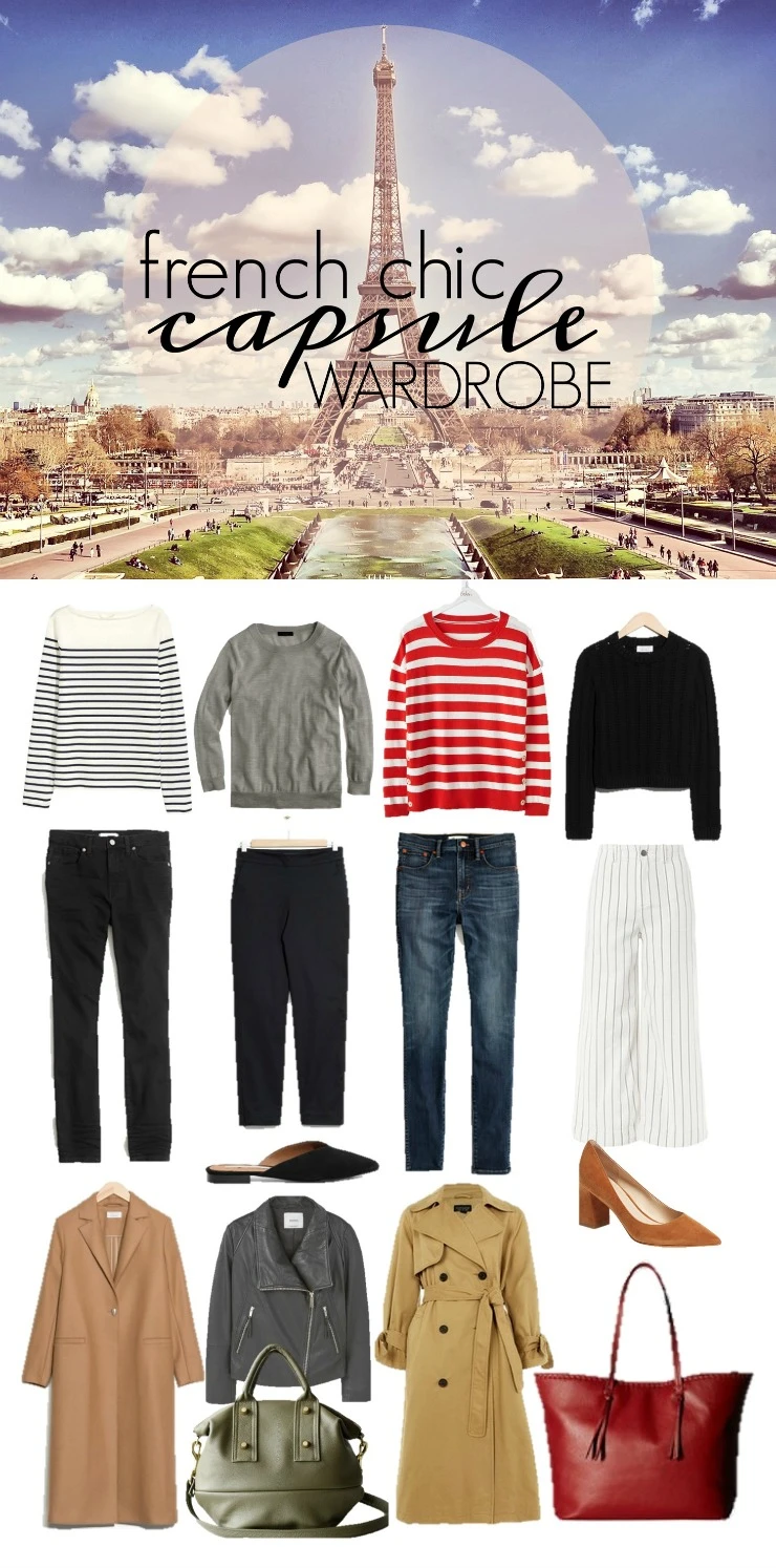 French Chic Capsule Wardrobe