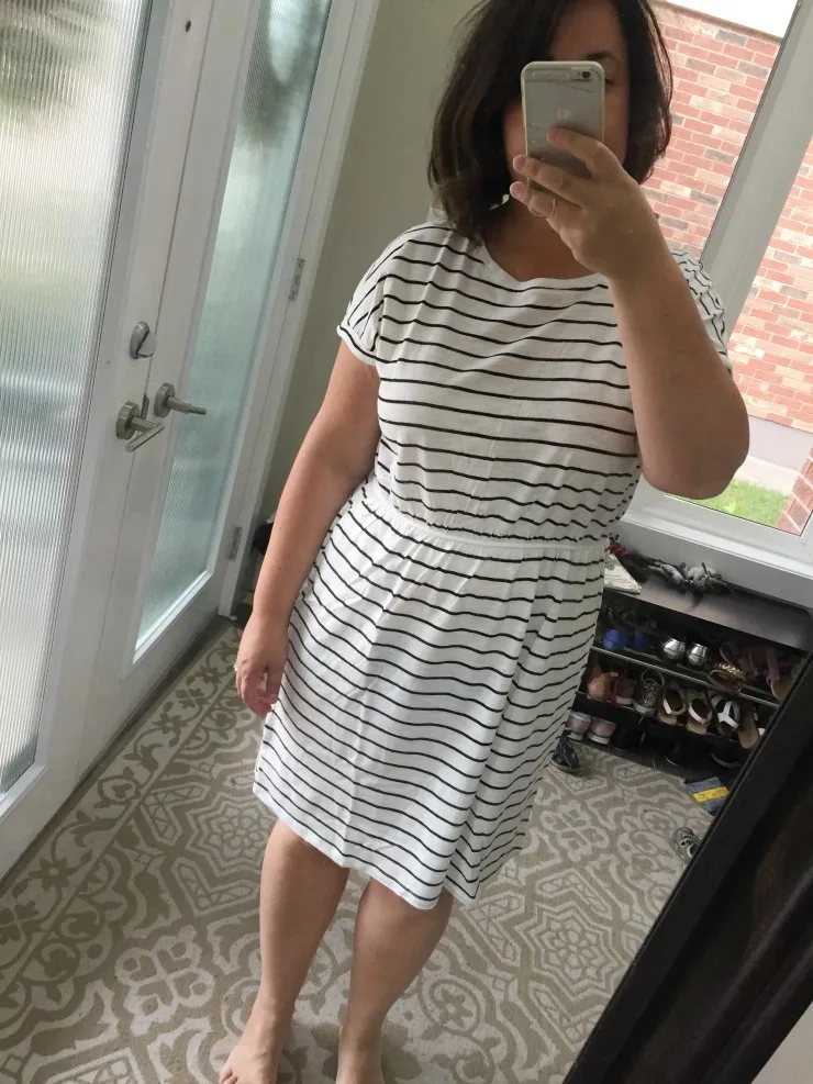 hm stripe dress