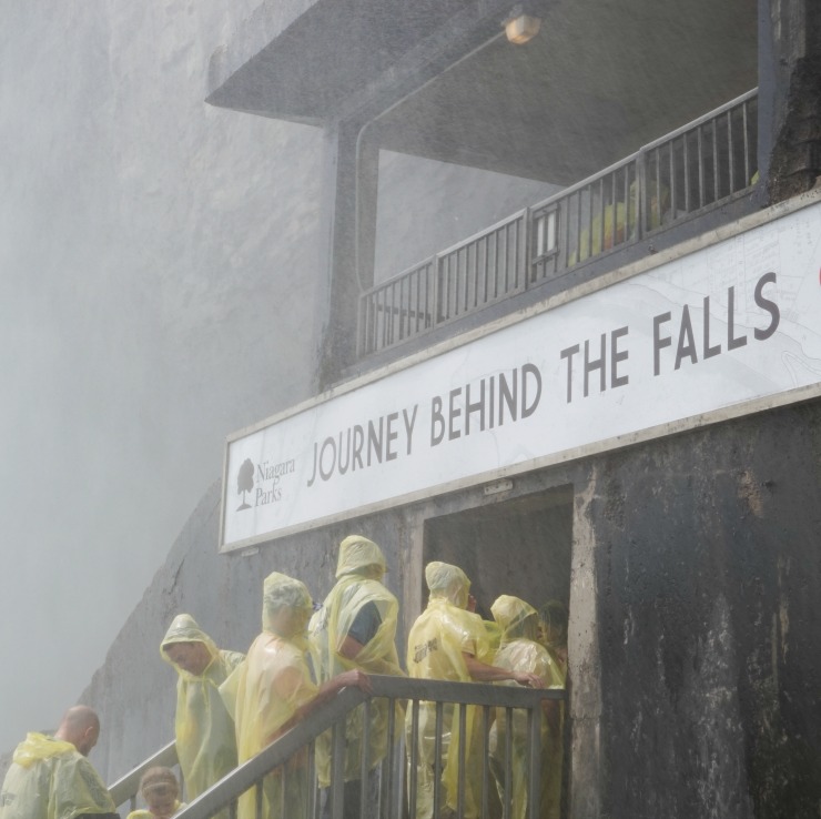 things to do at Niagara Falls, journey behind the falls