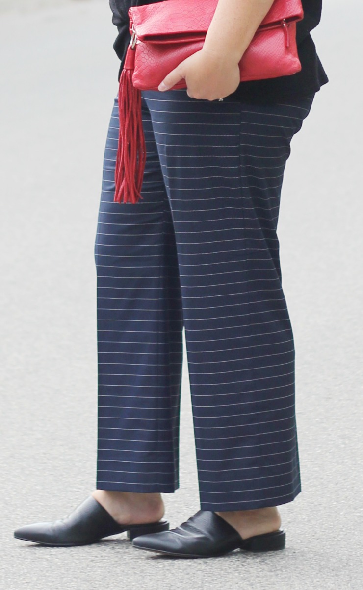 stripe trousers