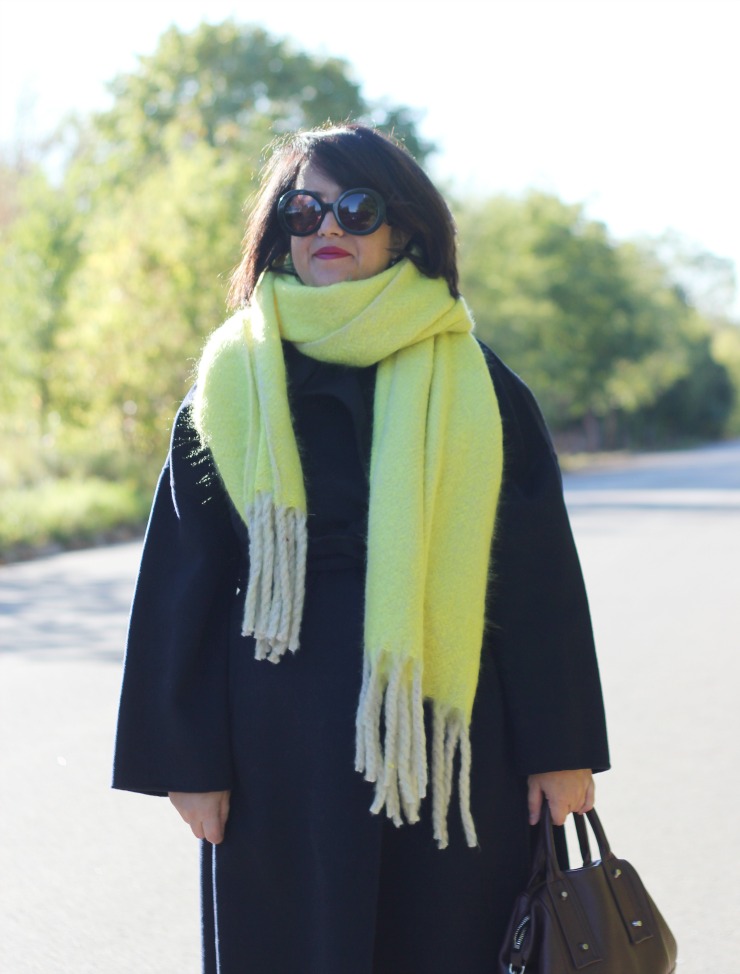 lime free people scarf