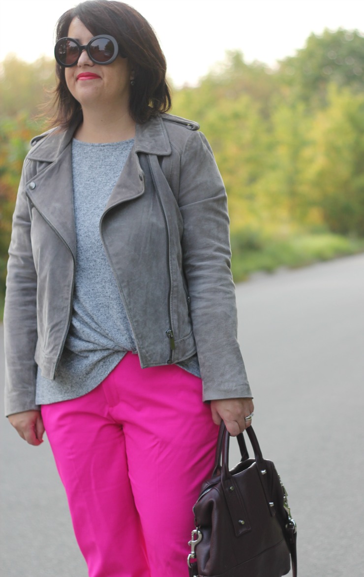 pink banana republic pants