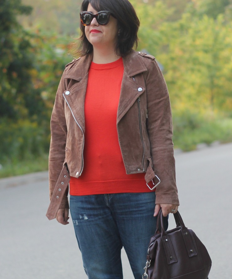 orangey red for fall