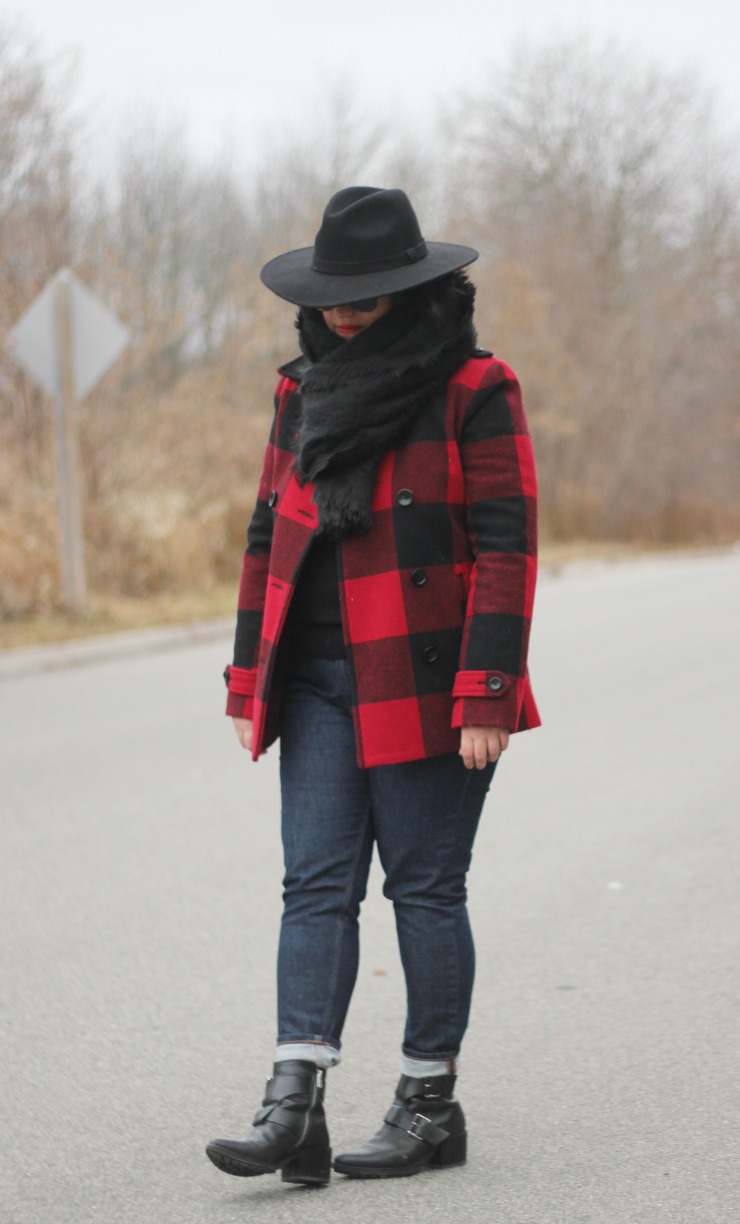 buffalo plaid outfit