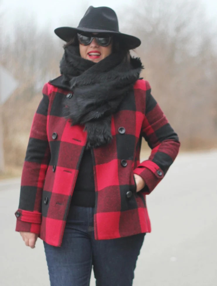 buffalo plaid outfit