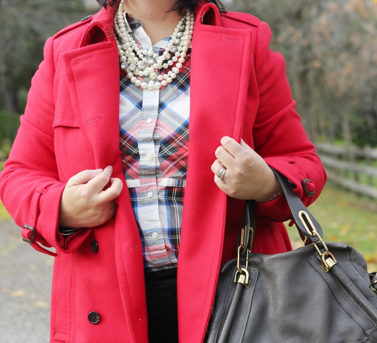 red black plaid