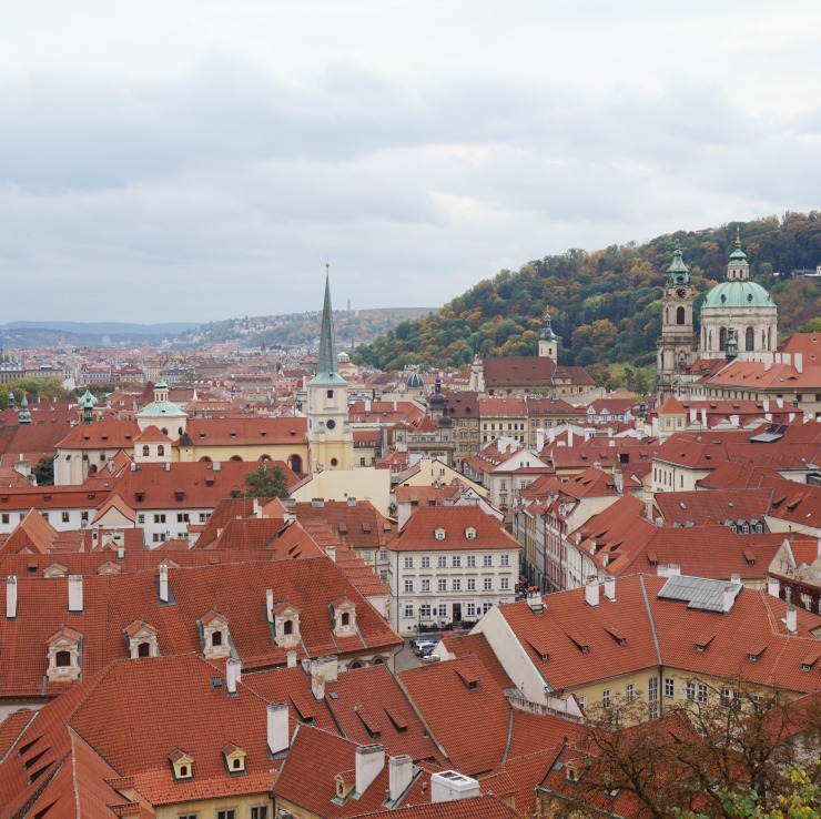 things to do in prague, red roofs