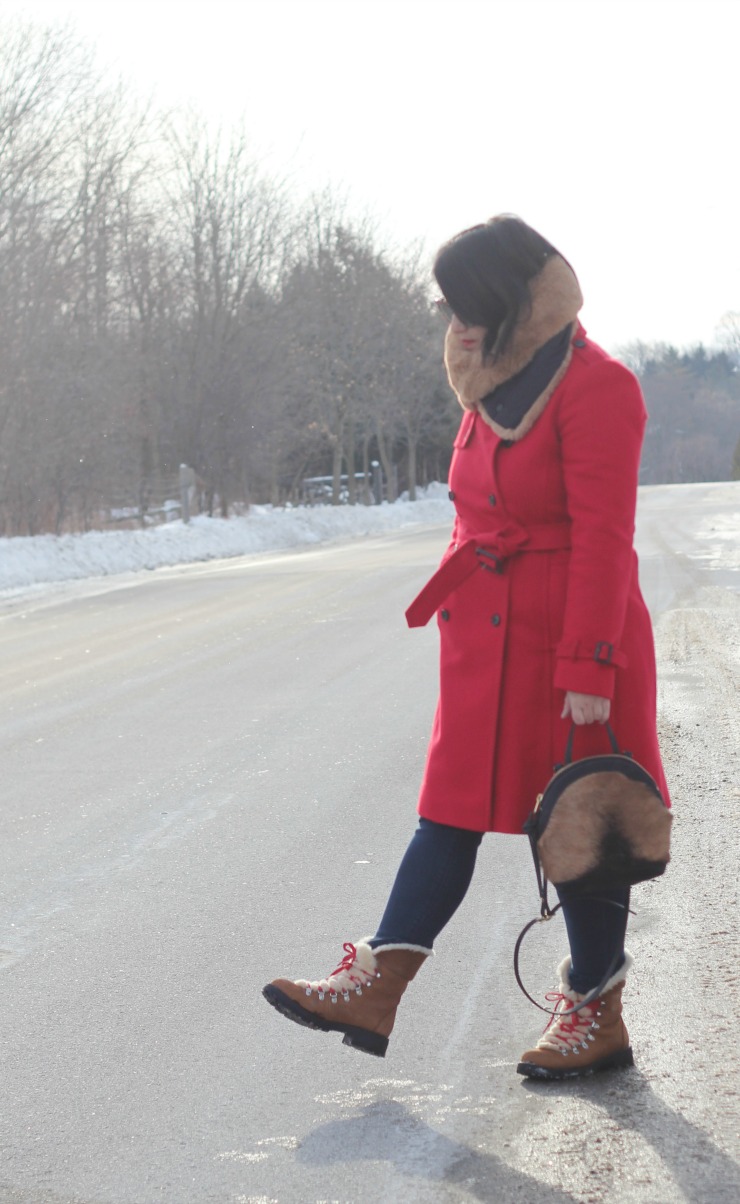 wearing red after christmas