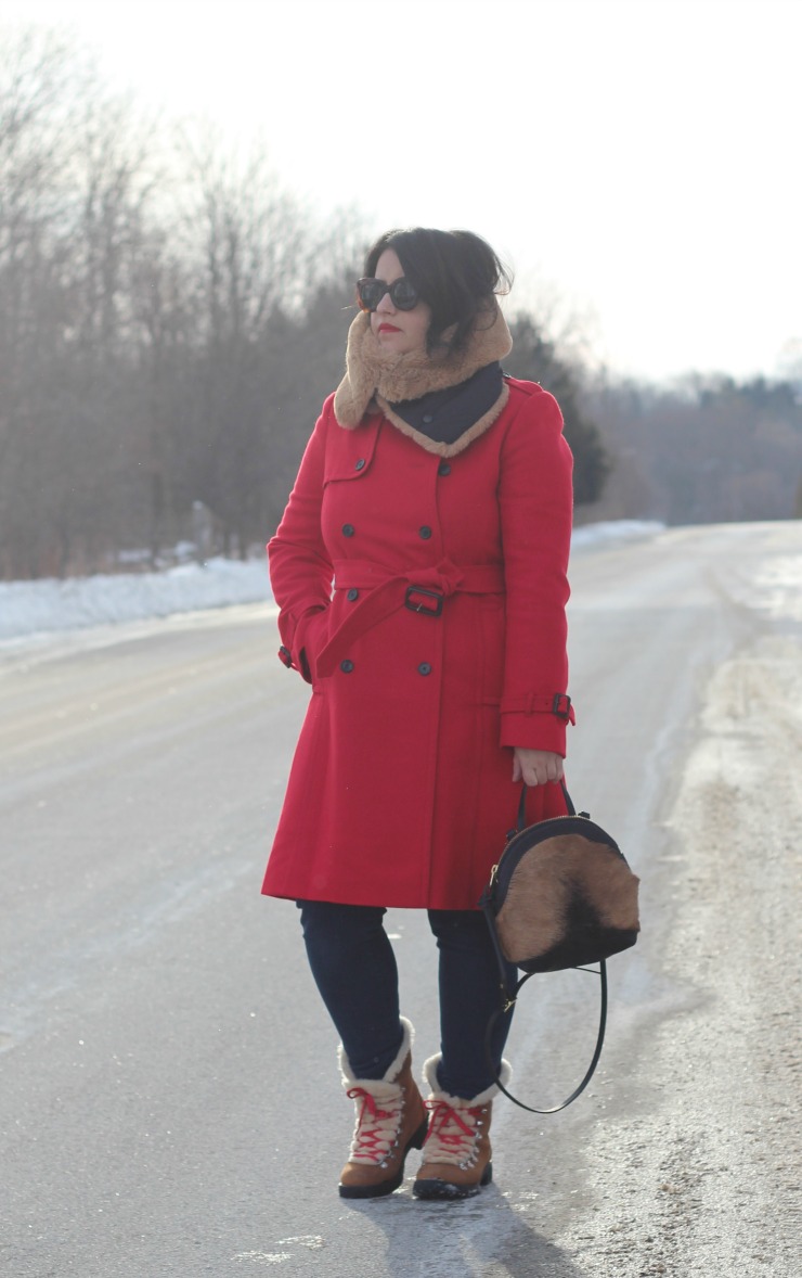 wearing red after christmas