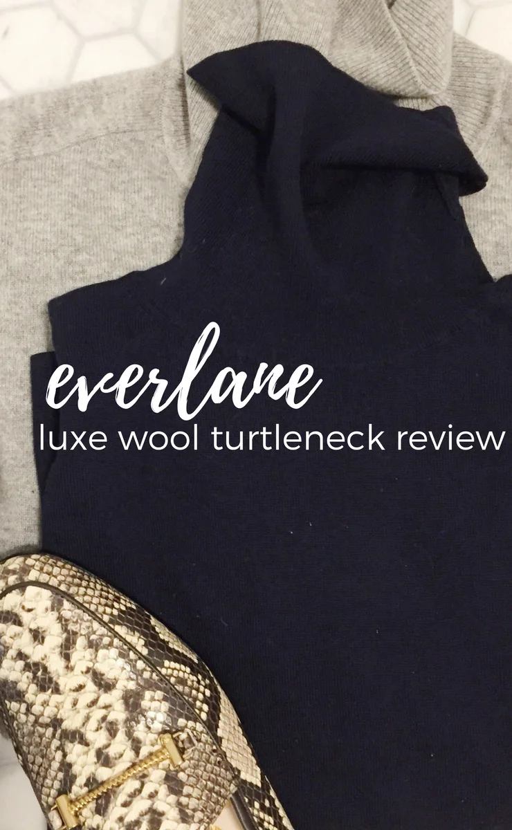 everlane luxe wool turtleneck review