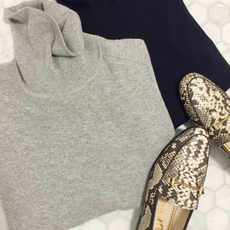 Everlane luxe wool square turtleneck shop