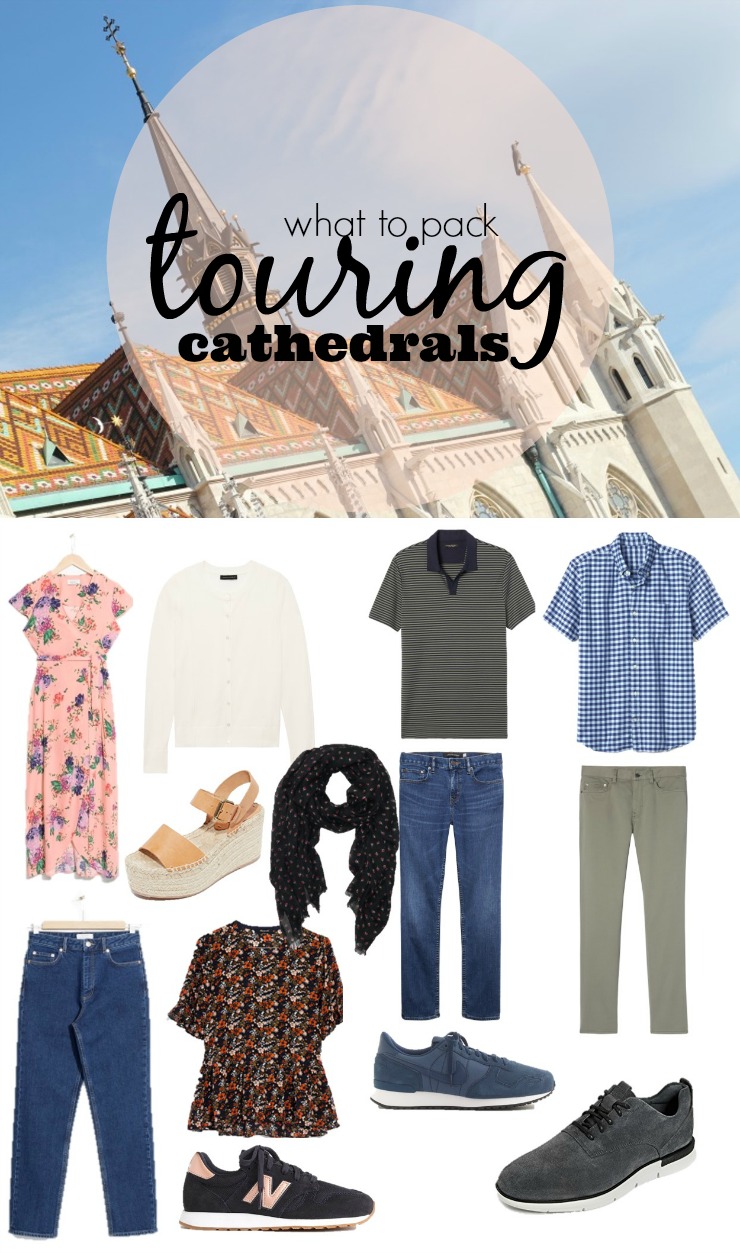 what you can wear touring churches, cathedrals in europe
