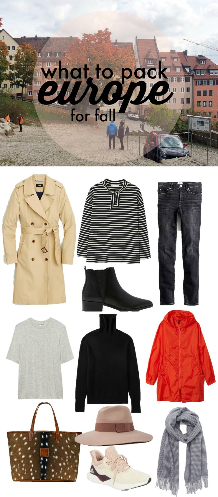 what to pack for europe in the fall