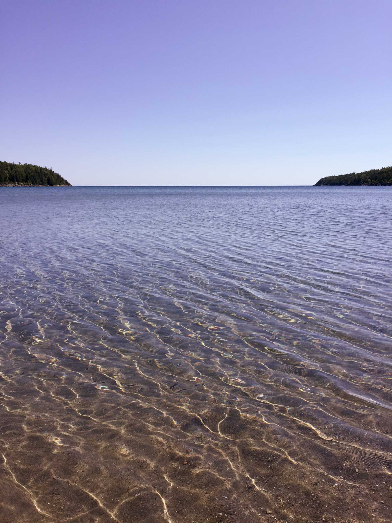 reasons to visit the great lakes, clear fresh waters