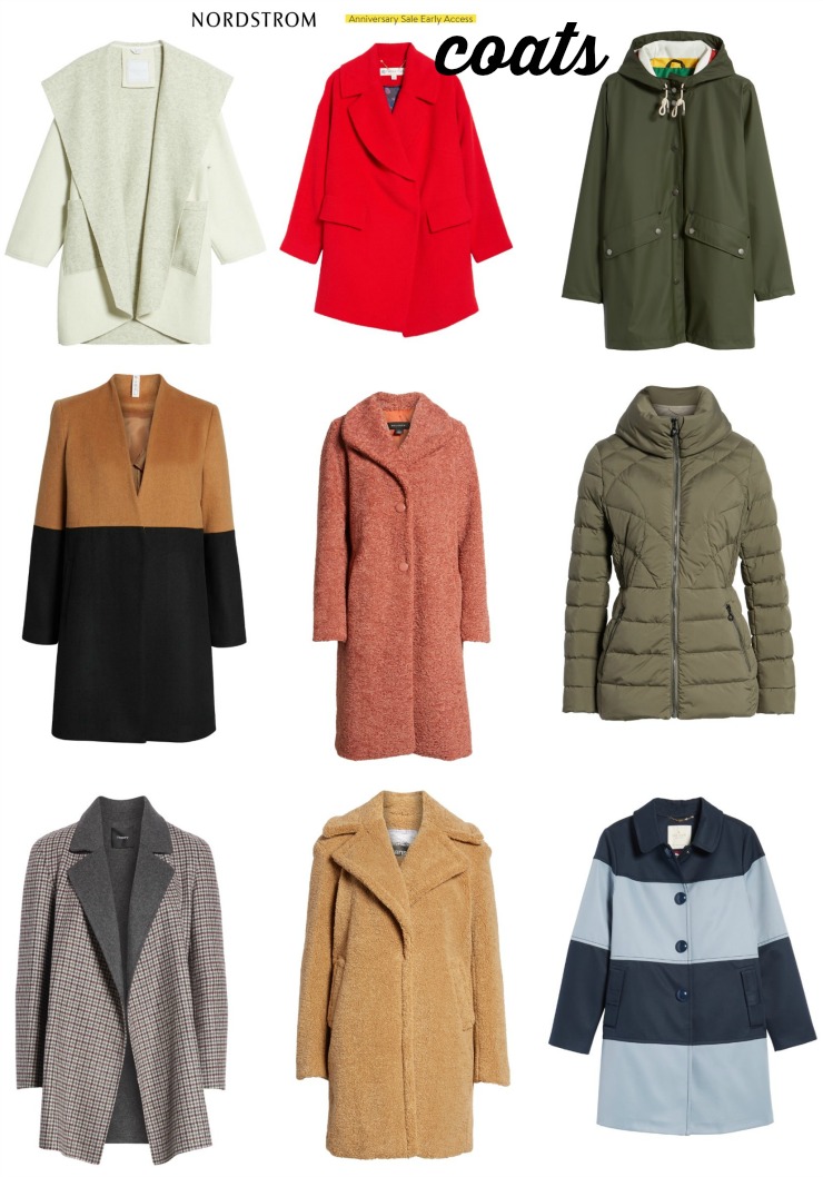 Nordstrom Anniversary Sale Coats 2018