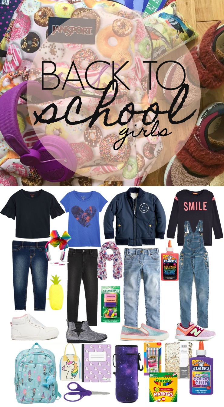 tween girl back to school