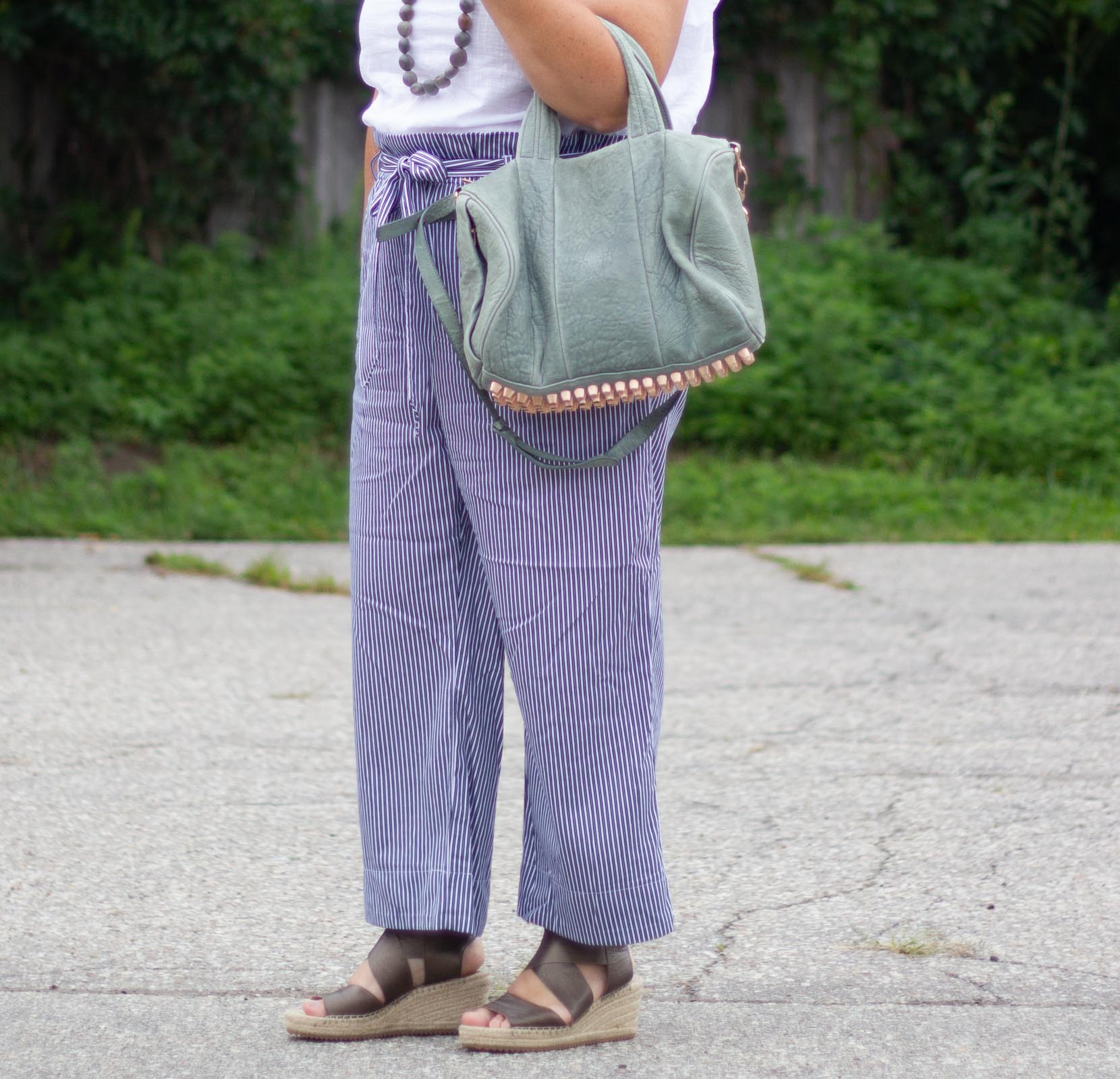 heatwave office style, paper bag pants