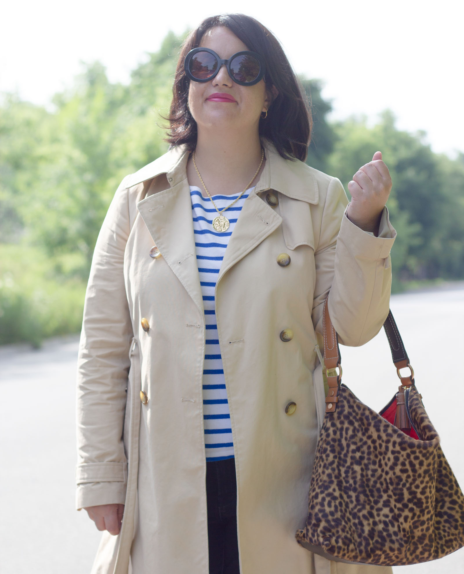 fall trench coat outfit