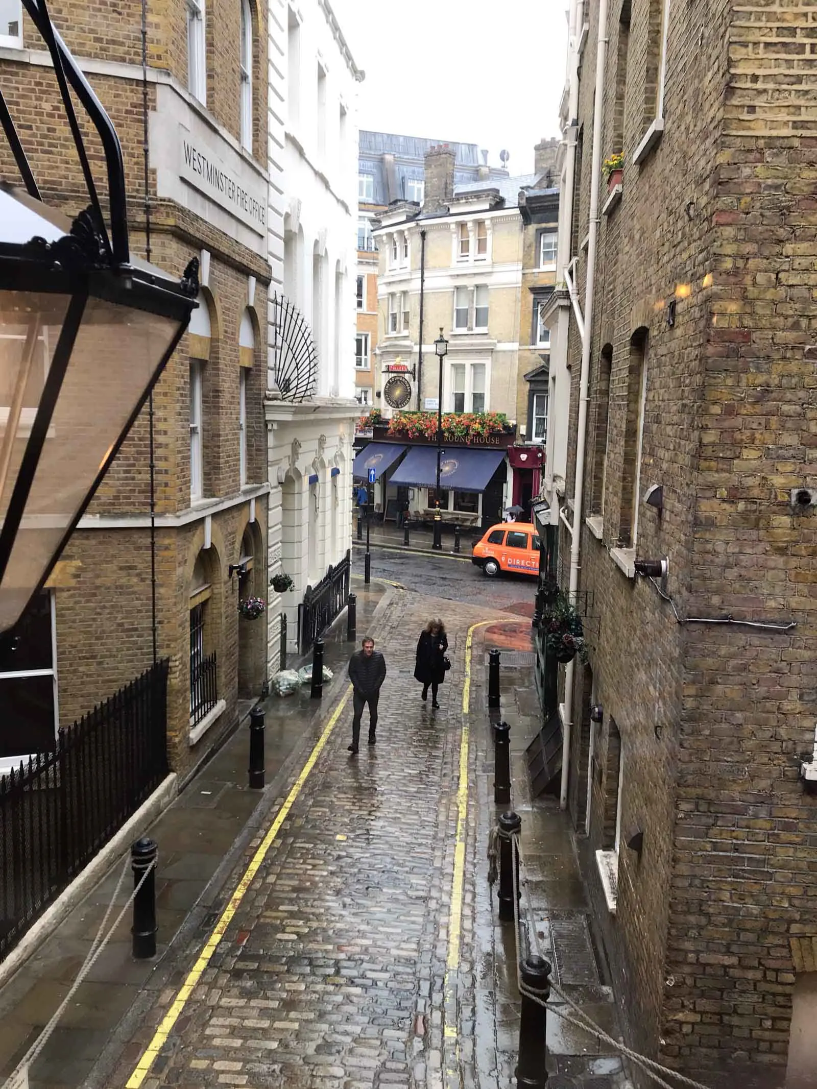 Must visit pubs in London, view from Lamb and Flag Covent Garden