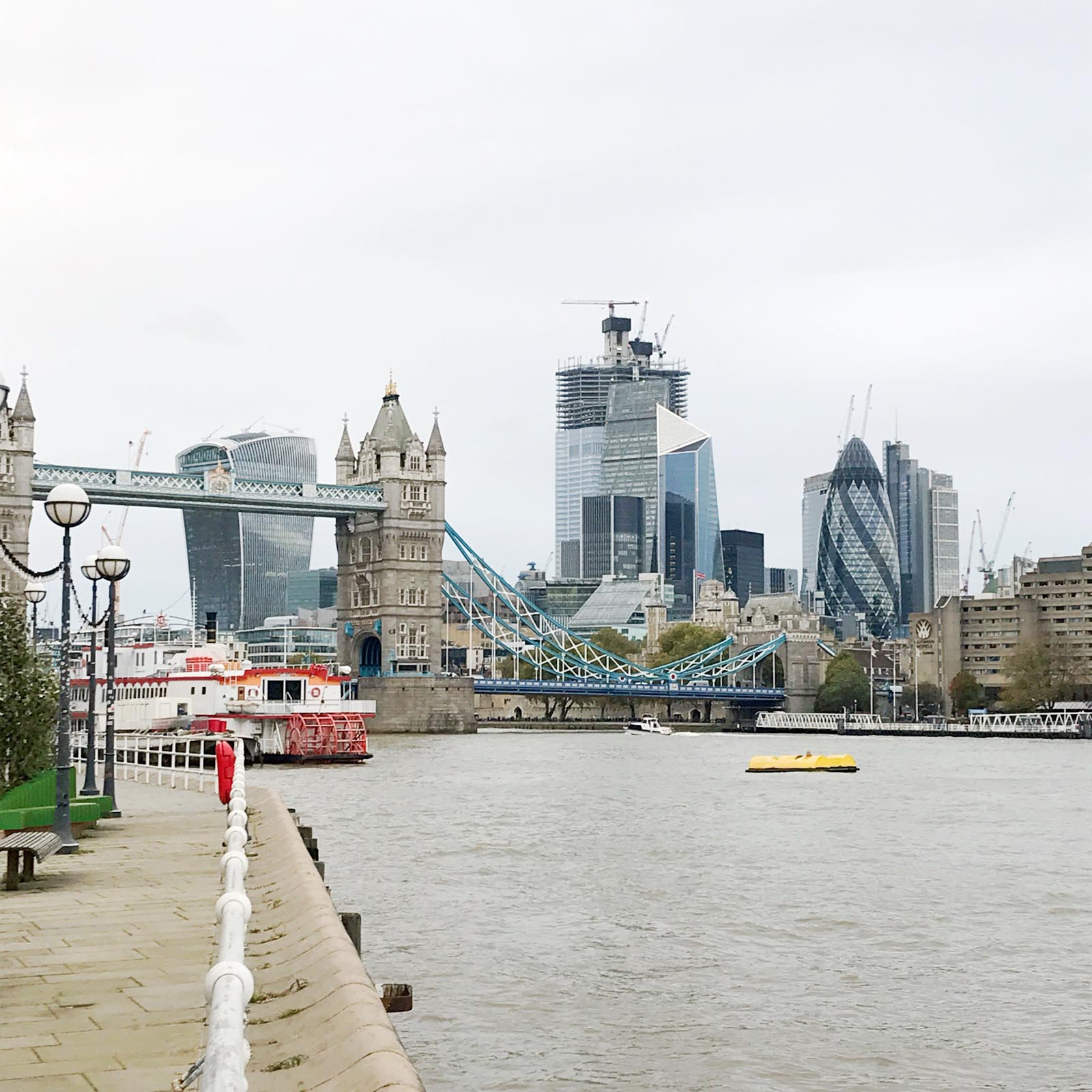 tower bridge, view of London