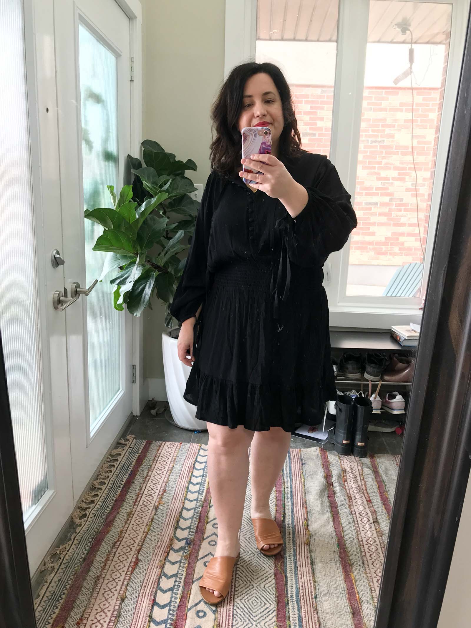 spring try on haul, asos dress