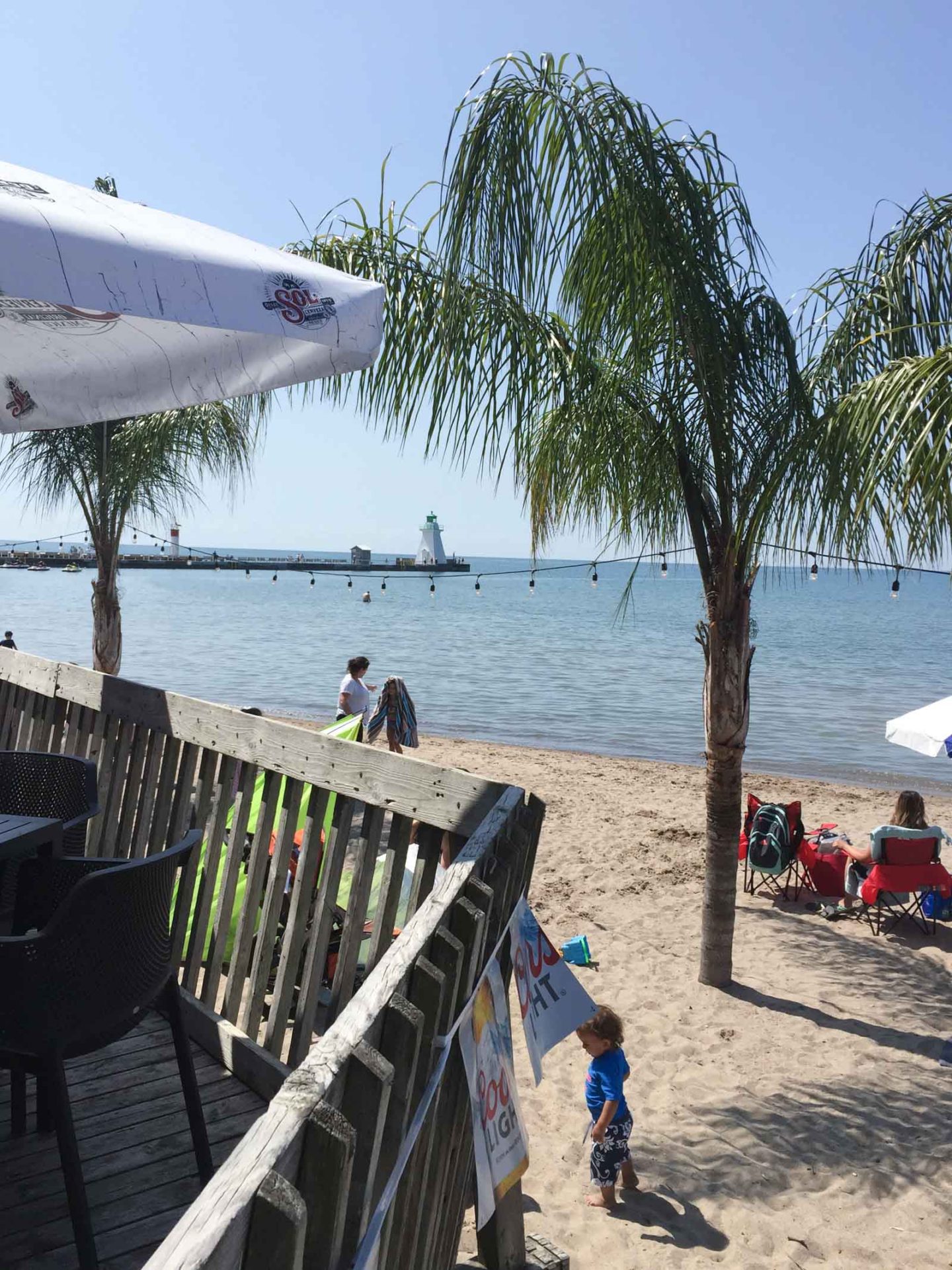 Port Dover beach day, Port Dover Beach House