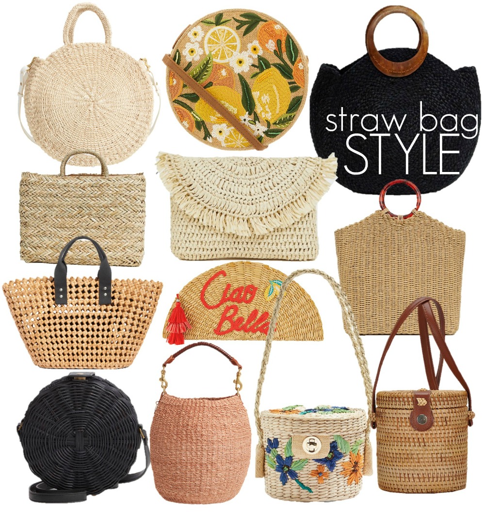 straw bag style