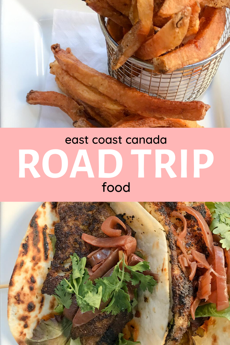 East Coast of Canada road trip food