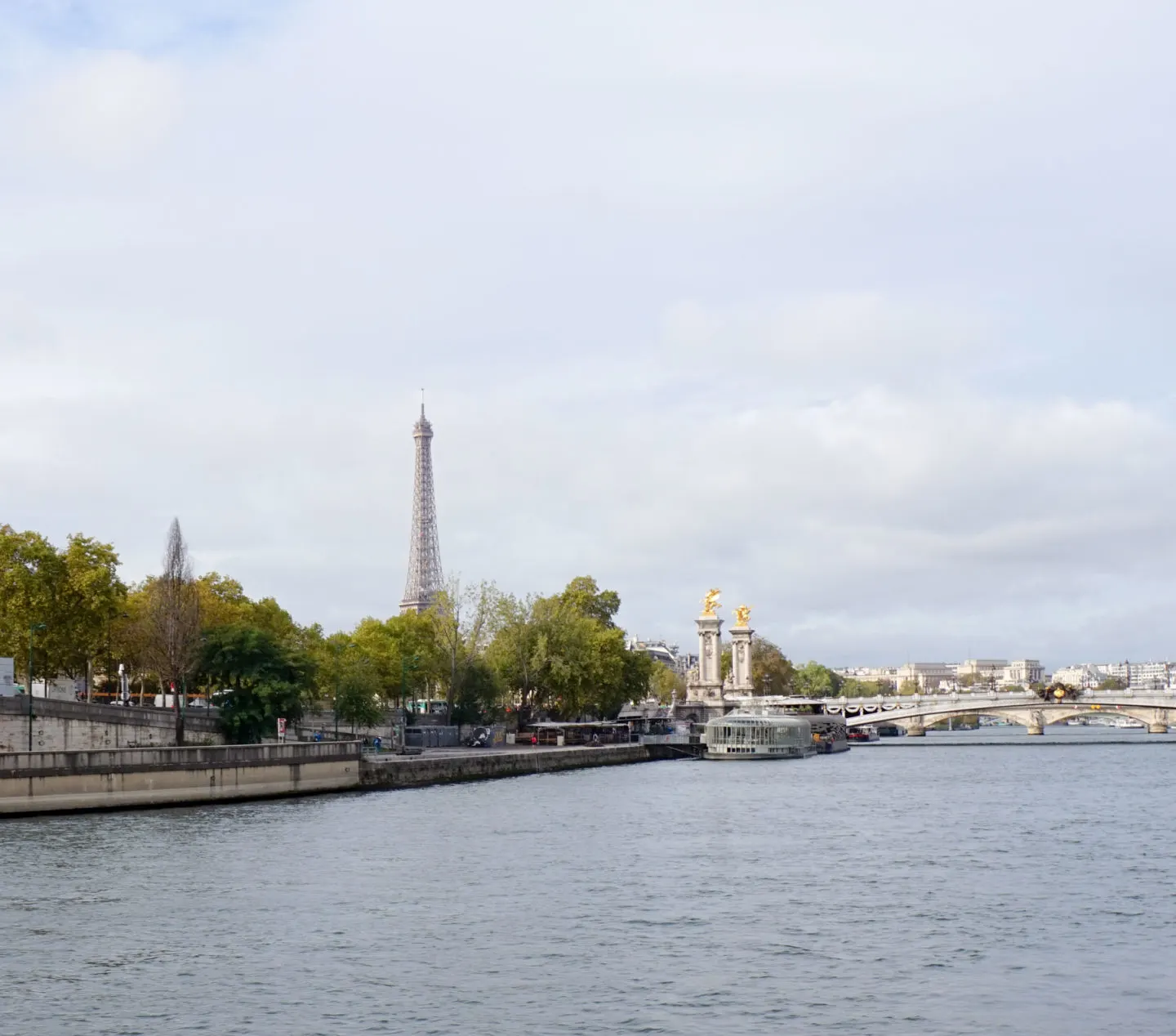 view from the Siene Eiffel tower