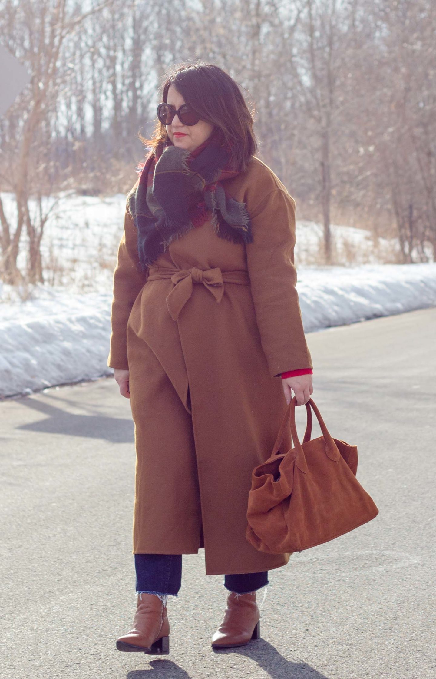 and other stories belted coat outfit