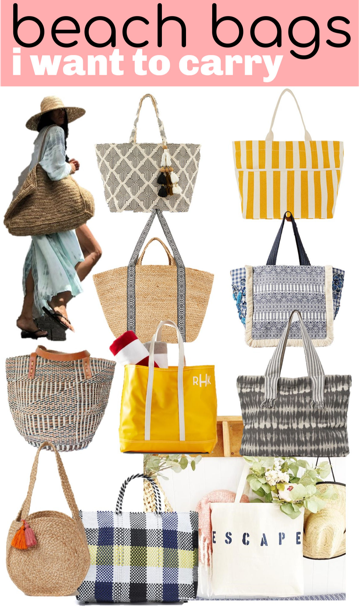 beach bag summer style